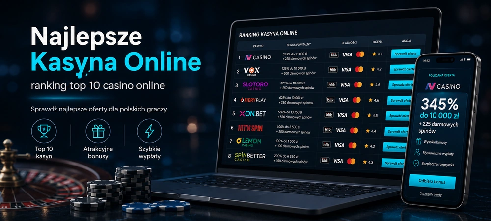 najlepsze kasyna online